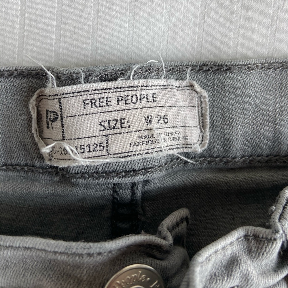 Free People Gray Jeans